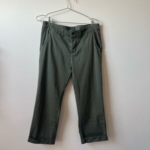 Polo by Ralph Lauren Olive Green Cropped Pants